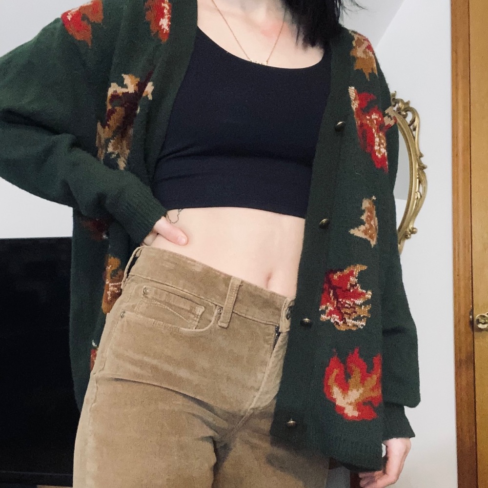 Fall Leaves Cardigan